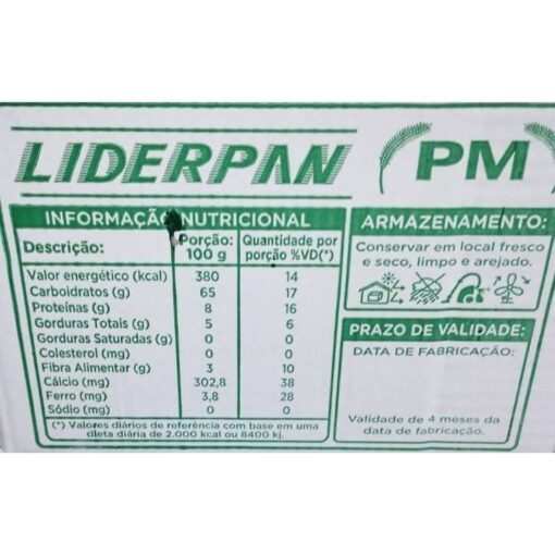 MELHORADOR DE FARINHA LIDERPAN 20KG